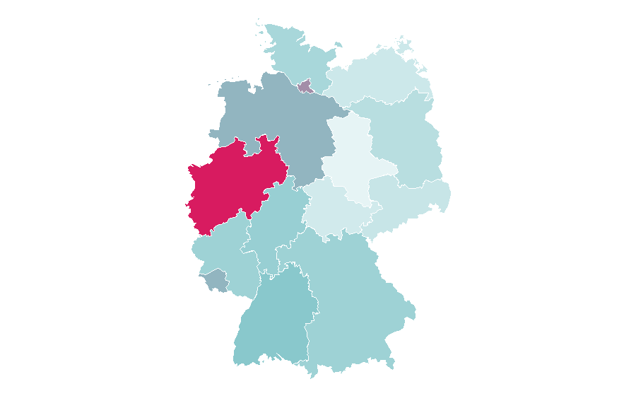 Affinity by region — Palm oil, Germany