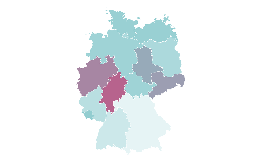 Affinity by region — Pandora Hearts, Germany