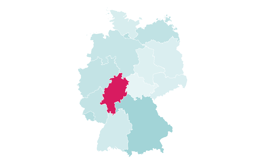 Affinity by region — Pantyhose, Germany