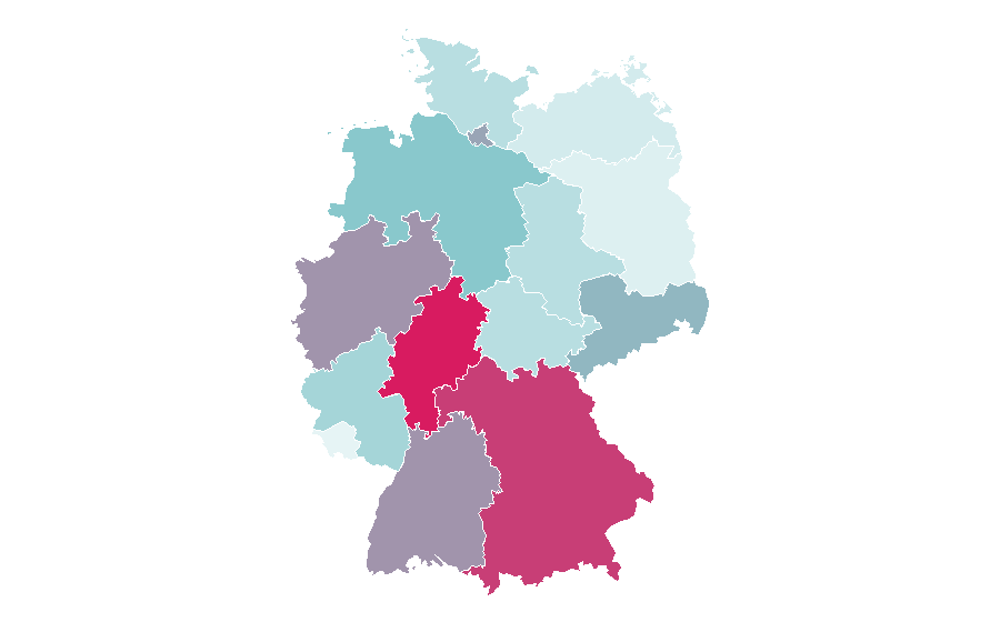 Affinity by region — Paris Hilton, Germany