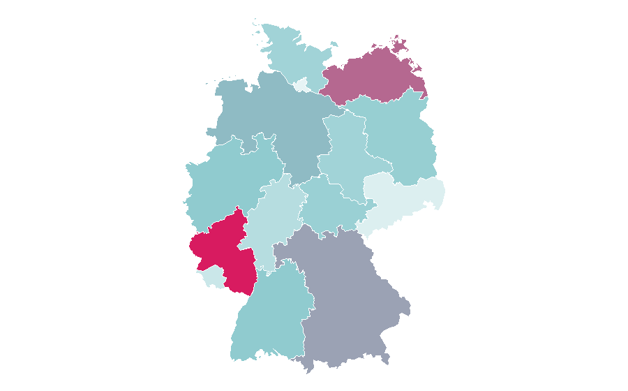Affinità per regione — Park, Germania