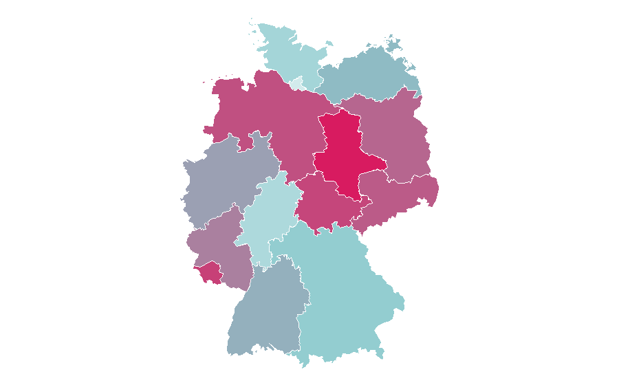 Affinità per regione — Parkside, Germania