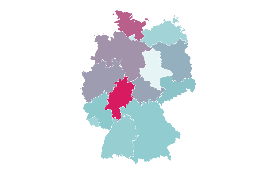 Affinity by region — Patreon, Germany