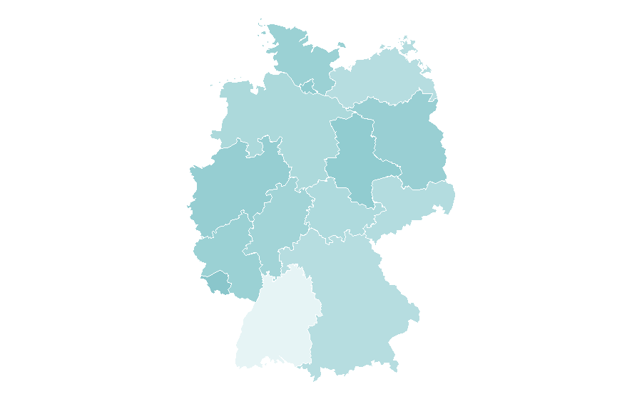 Affinity by region — Patricia Arquette, Germany