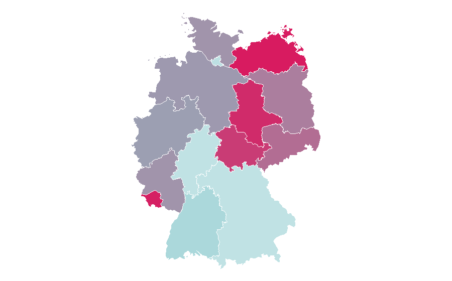 Affinity by region — Patricia Kelly, Germany
