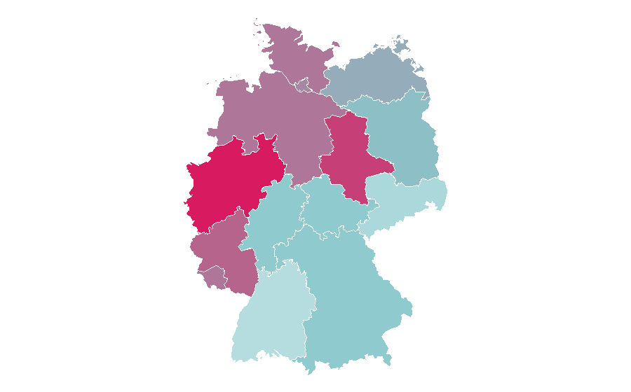 Affinity by region — Patrick Dempsey, Germany
