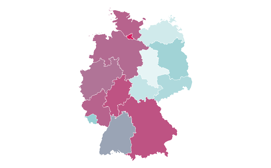 Affinity by region — Patrick Mahomes, Germany