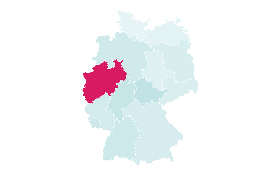 Affinity by region — Paul (bakery), Germany