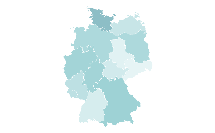 Affinity by region — Paul Newman, Germany