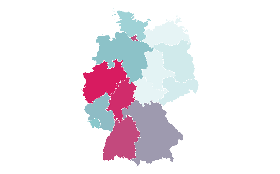 Affinity by region — Paul Pogba, Germany