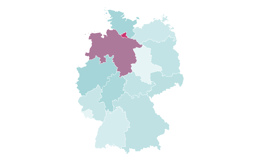 Affinity by region — Paul Ronzheimer, Germany