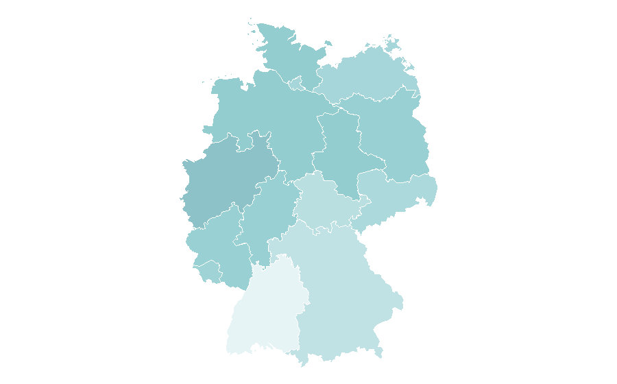 Affinity by region — Paul Rudd, Germany