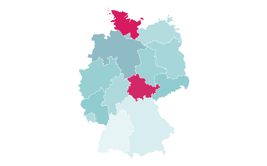 Affinity by region — Paul Simon, Germany