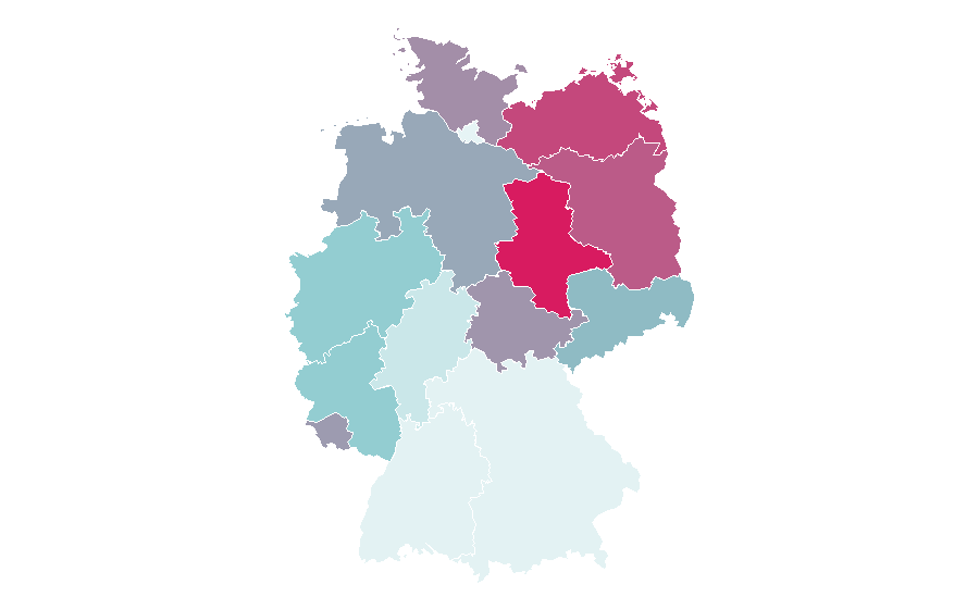 Affinity by region — Paul Young, Germany