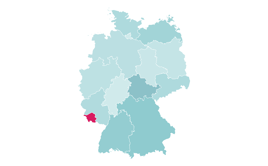 Affinity by region — Paula KOMMT, Germany
