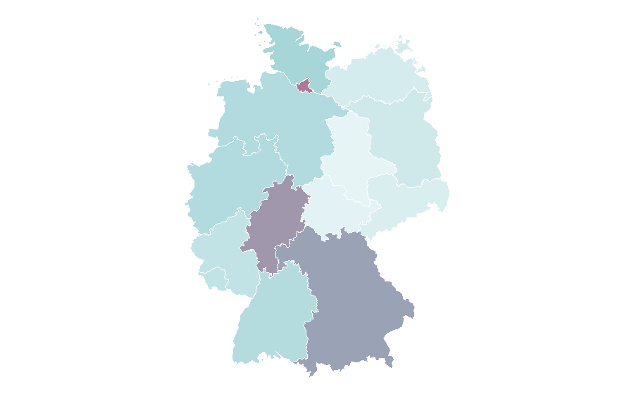 Affinity by region — Paulina Porizkova, Germany