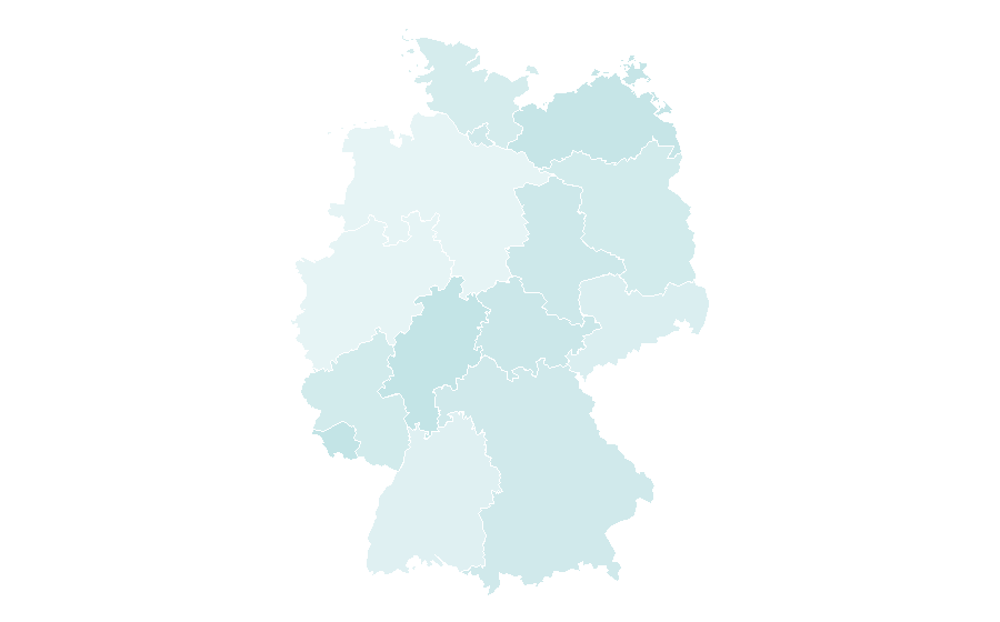 Affinity by region — Pea soup, Germany