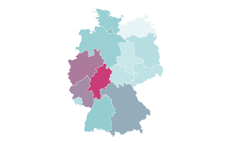 Affinity by region — Peacock, Germany