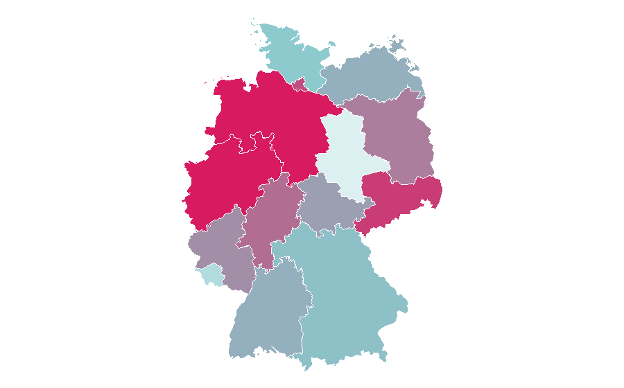 Affinity by region — Peaky Blinders (TV series), Germany