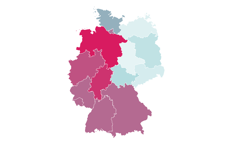 Affinity by region — Peanut, Germany