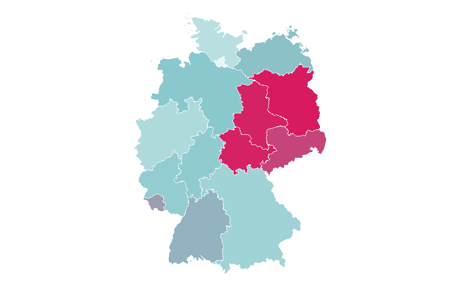 Affinity by region — Pearl, Germany