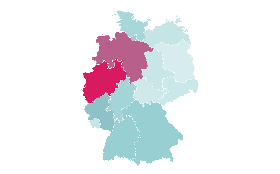Affinity by region — Pegador, Germany