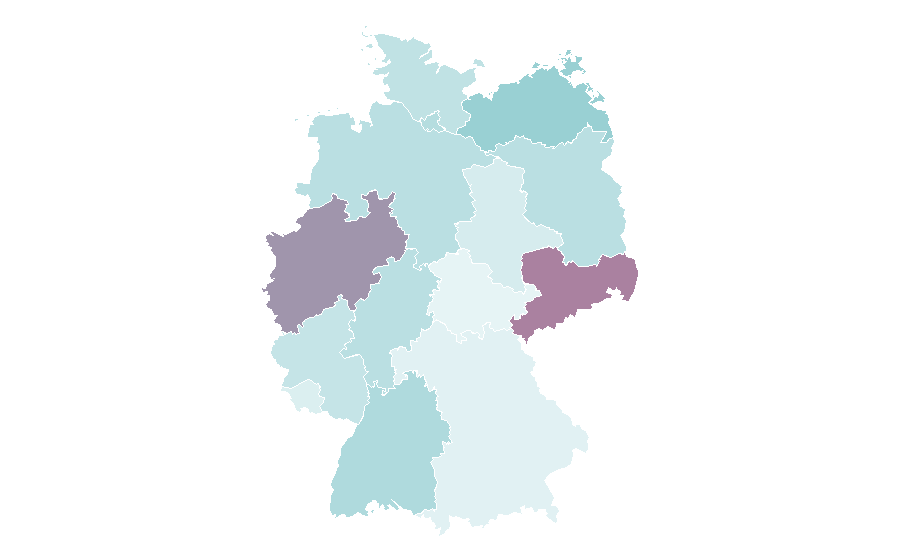 Affinity by region — Penguin, Germany