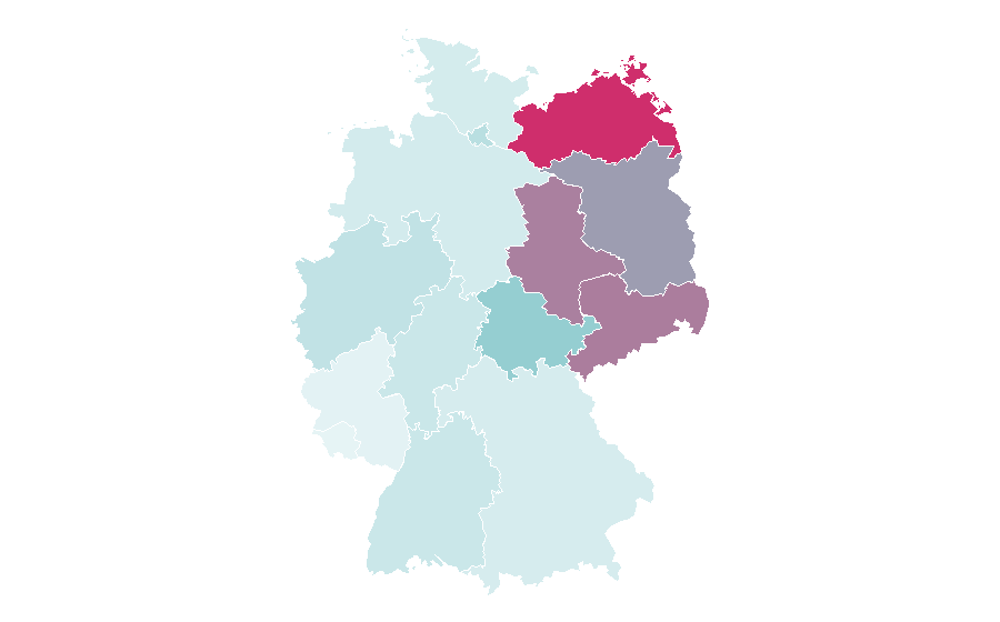 Affinity by region — Pepco, Germany