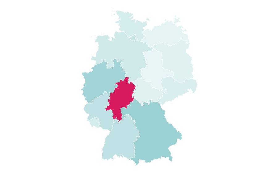 Affinity by region — Pepes, Germany