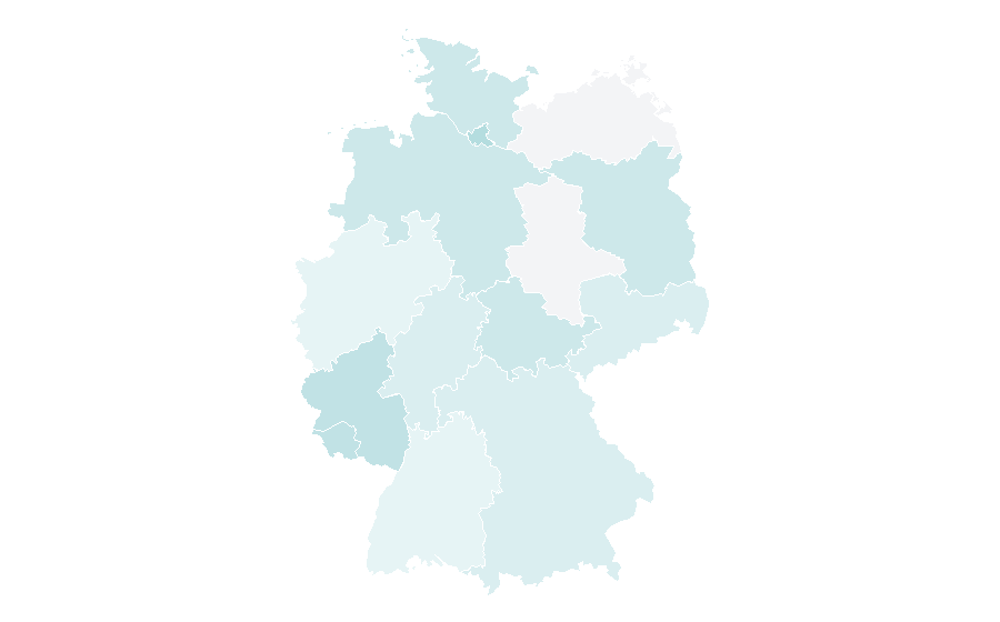 Affinity by region — Persian pop music, Germany