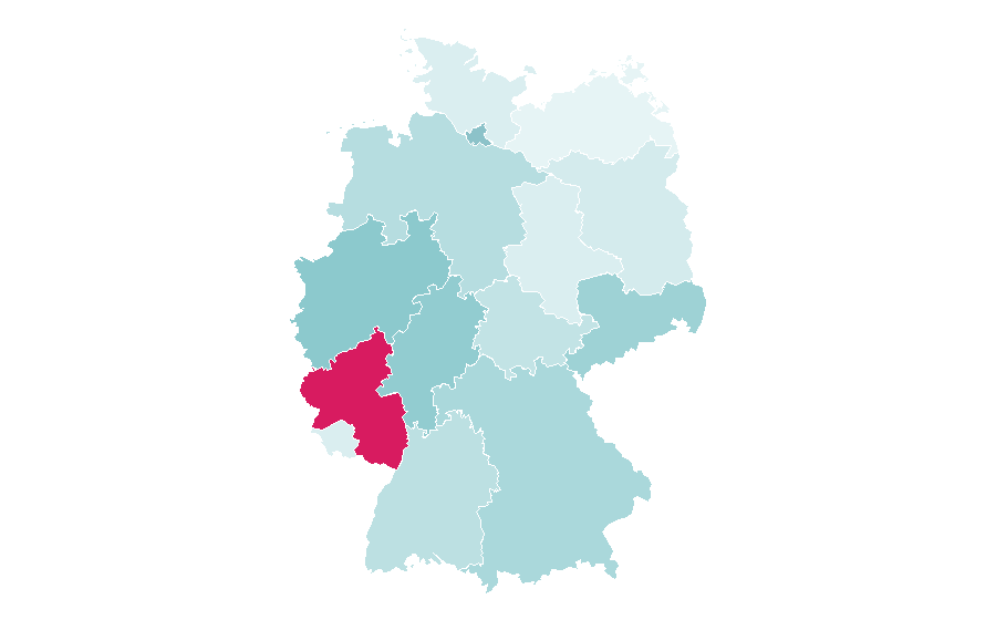 Affinity by region — Perspiration, Germany