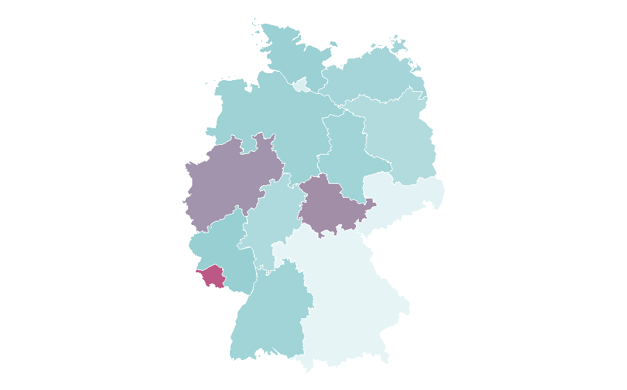 Affinity by region — Pet insurance, Germany