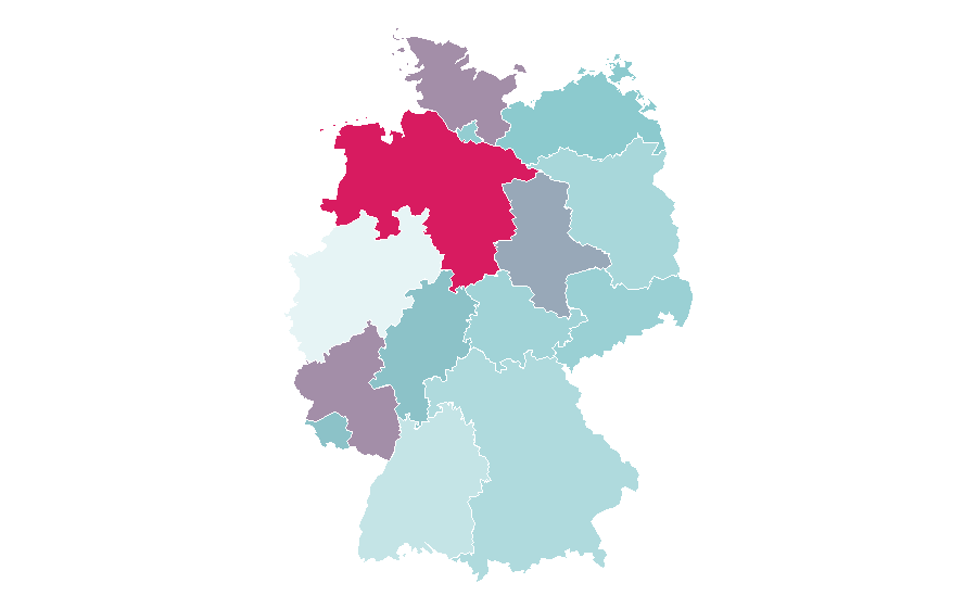 Affinity by region — Peter Dinklage, Germany