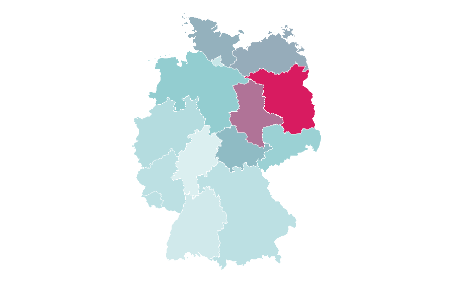 Affinity by region — Pets Deli, Germany