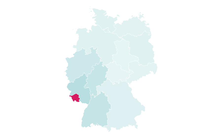 Affinity by region — Peugeot 107, Germany