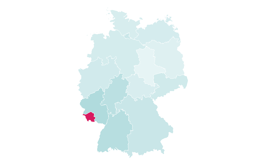Affinity by region — Peugeot 205, Germany