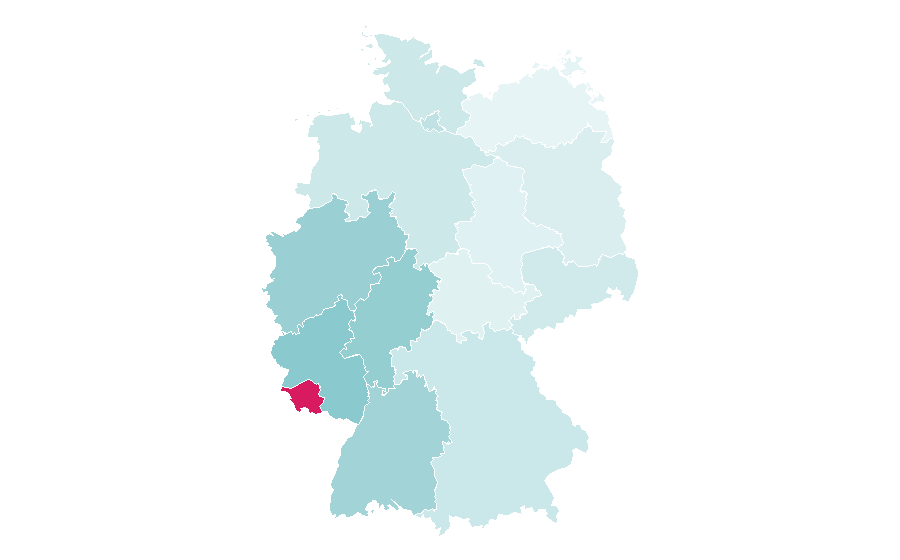 Affinity by region — Peugeot 207, Germany