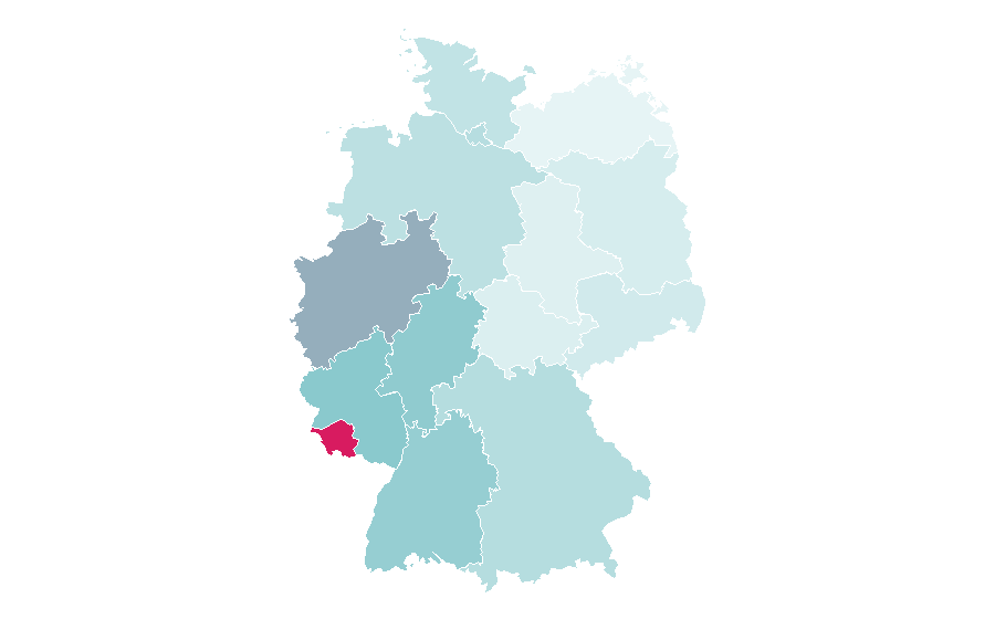 Affinity by region — Peugeot 208, Germany