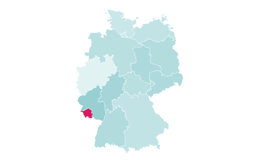Affinity by region — Peugeot 307, Germany