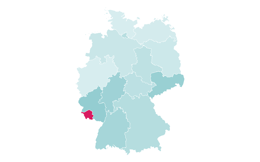 Affinity by region — Peugeot 308, Germany