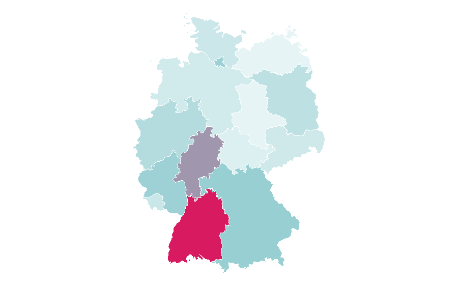 Affinity by region — Pfizer, Germany