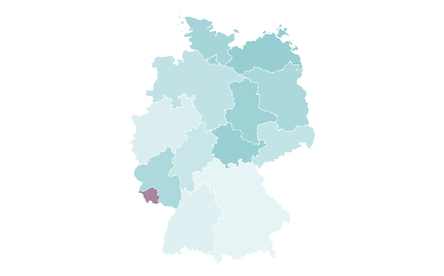 Affinity by region — Philadelphia soul, Germany