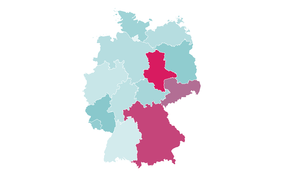Affinity by region — Philipp Hochmair, Germany