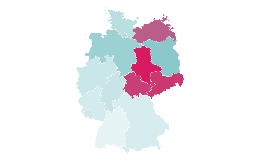 Affinity by region — Philipp Poisel, Germany
