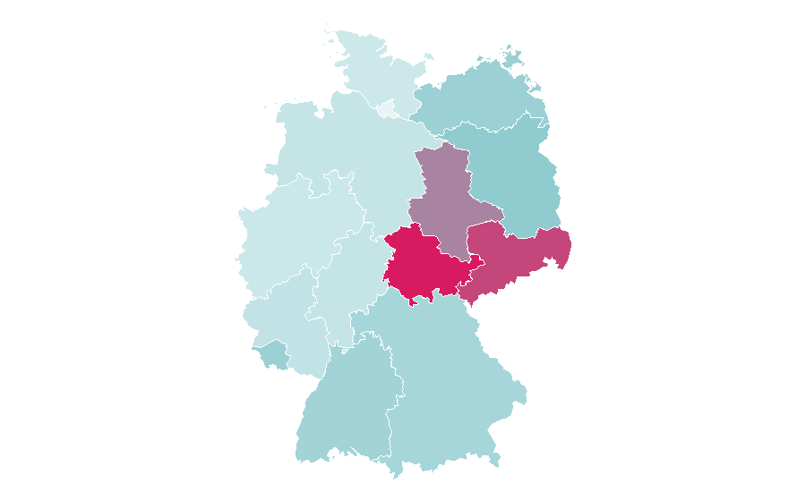 Affinity by region — Philipp Raimund, Germany