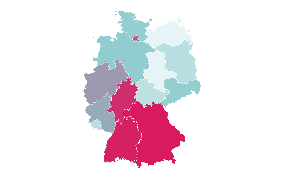 Affinità per regione — Philippines, Germania