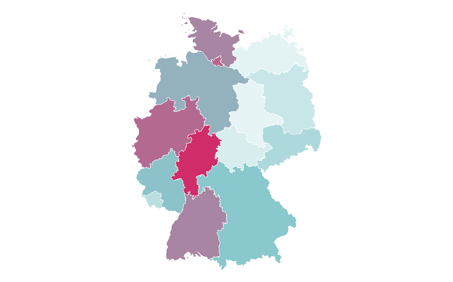 Affinity by region — Phoenix, Germany