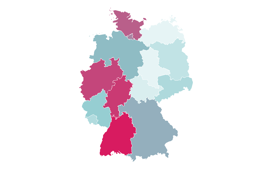 Affinity by region — Phoenix, Arizona, Germany