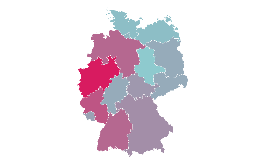 Affinità per regione — Photo shoot, Germania