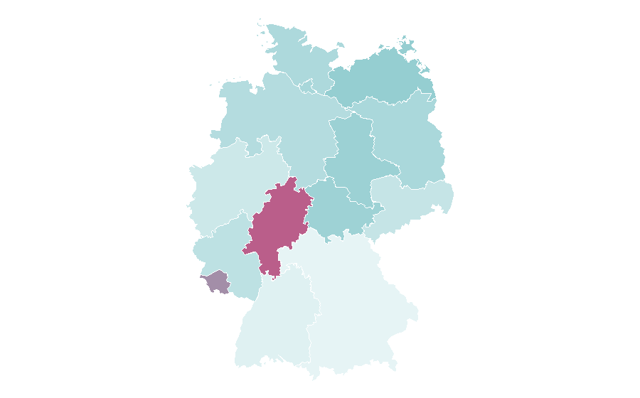 Affinity by region — Photocopier, Germany